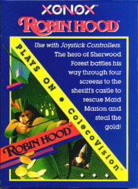 Robin Hood & Sir Lancelot Colecovision US box art